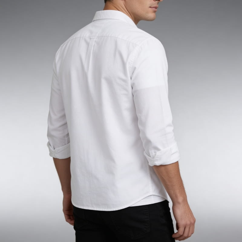 Landon Cotton Relaxed Button-Down Shirt – Lightweight Casual Essential