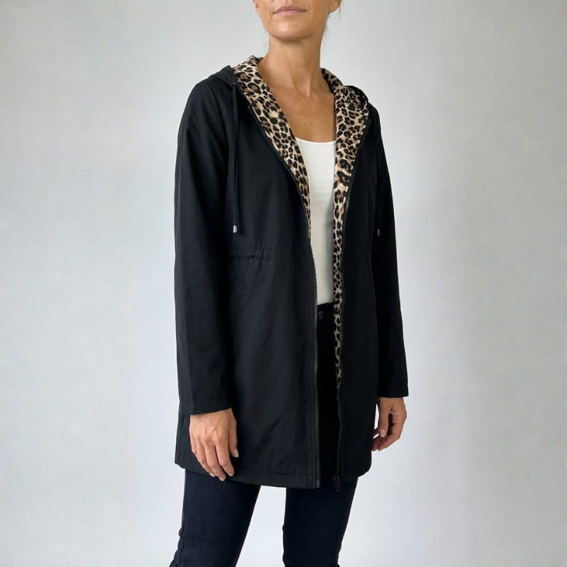 Amara Reversible Hooded Coat