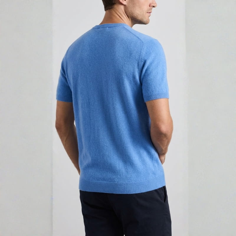 Carson Cashmere Luxe Tee – Lightweight Everyday Knitwear