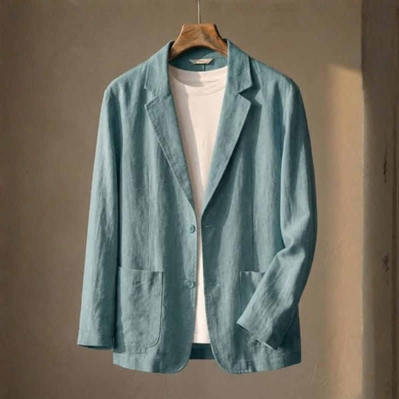 Lorenzo Amalfi Linen Blazer – Lightweight Breathable Summer Blazer