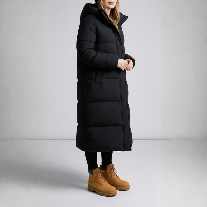 Aurora Long Puffer Coat – Women’s Insulated Winter Jacket