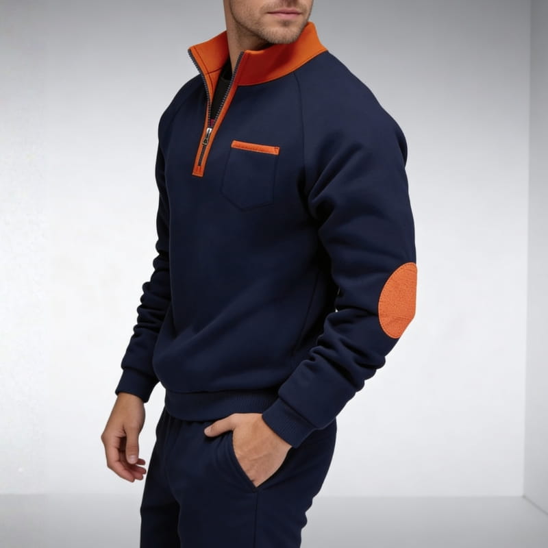 Giovani Fleece Quarter-Zip Sweatshirt – Soft Warm Everyday Pullover
