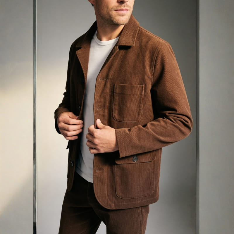 Mikael Cotton Utility Jacket – Lightweight Durable Casual Outerwear