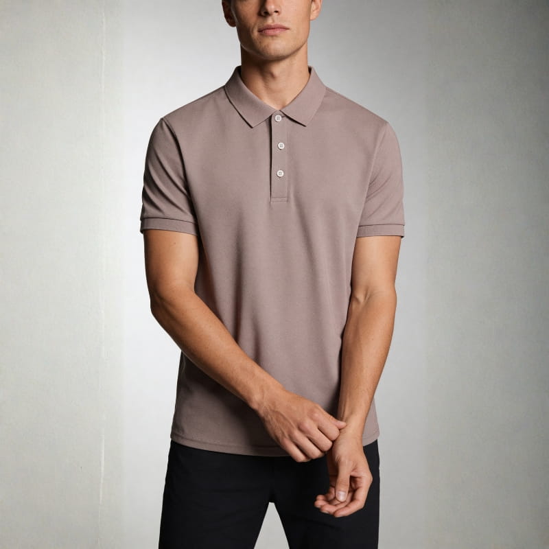 Daxton Performance Polo Shirt – Stretch Athletic Smart-Casual Top