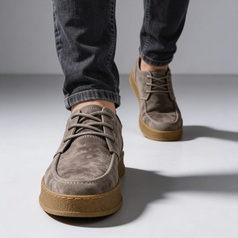 Lucento Italian Suede Shoes – Premium Comfort Casual Leather Shoes