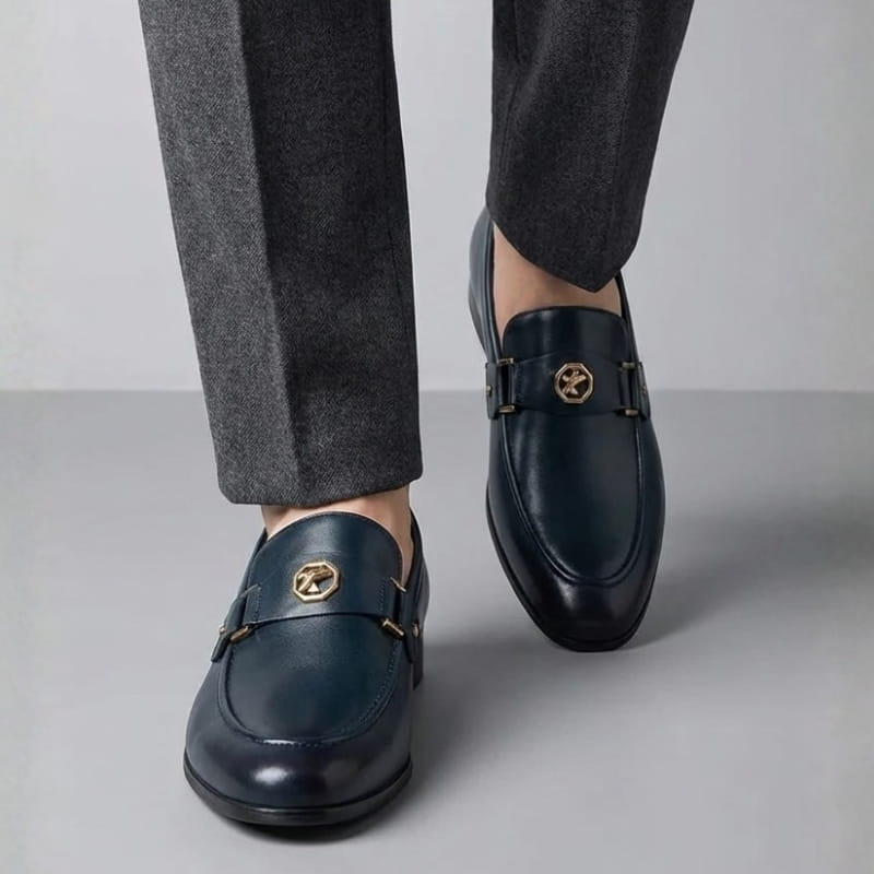 Gabriel Men’s Leather Loafers – Polished Italian Craft Shoes