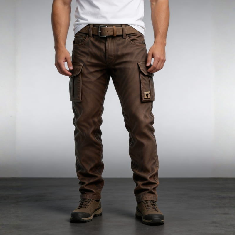 Davidson Heavy-Duty Cotton Utility Pants – Insulated Cargo Work Trousers