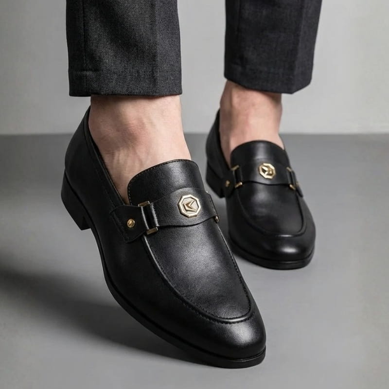 Gabriel Men’s Leather Loafers – Polished Italian Craft Shoes