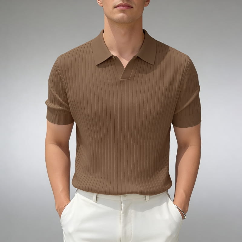 Arlington Lightweight Knit Polo Shirt – Breathable Everyday Comfort Top