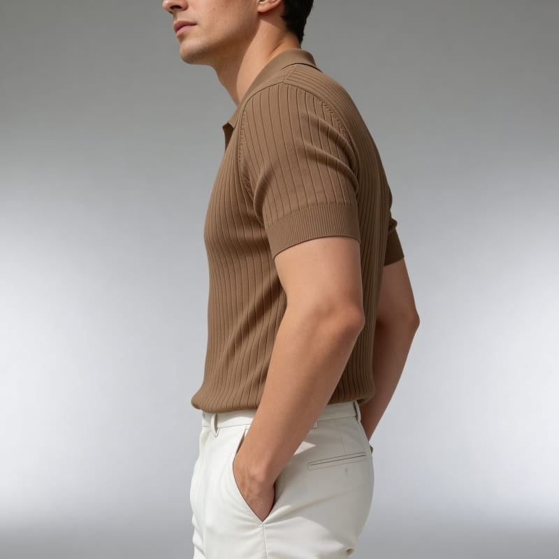 Arlington Lightweight Knit Polo Shirt – Breathable Everyday Comfort Top