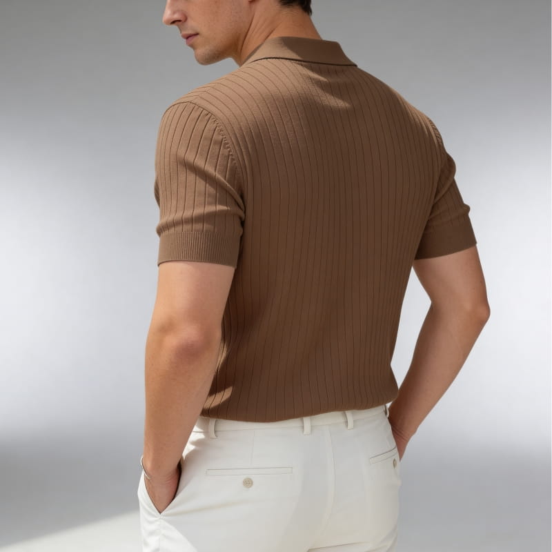 Arlington Lightweight Knit Polo Shirt – Breathable Everyday Comfort Top