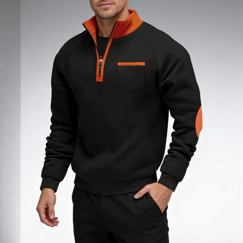 Giovani Fleece Quarter-Zip Sweatshirt – Soft Warm Everyday Pullover