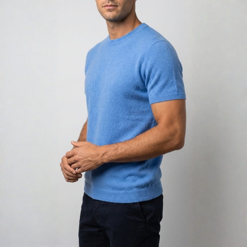 Carson Cashmere Luxe Tee – Lightweight Everyday Knitwear