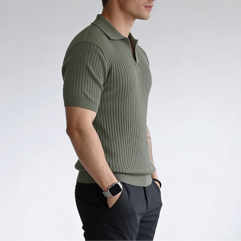 Arlington Lightweight Knit Polo Shirt – Breathable Everyday Comfort Top