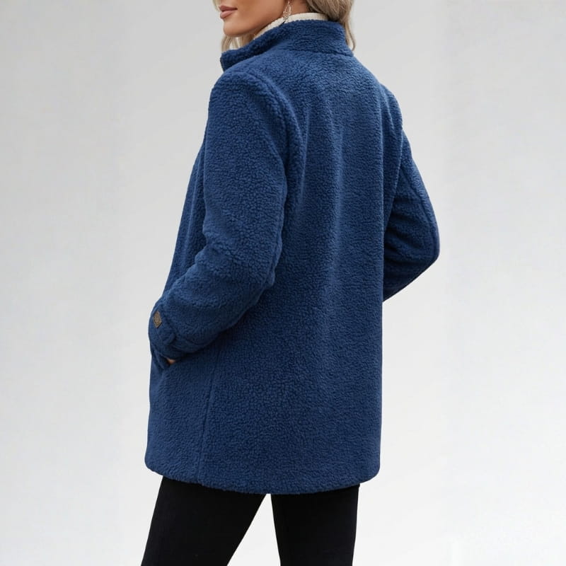 Elara Soft Fleece Jacket – Everyday Warm Layer
