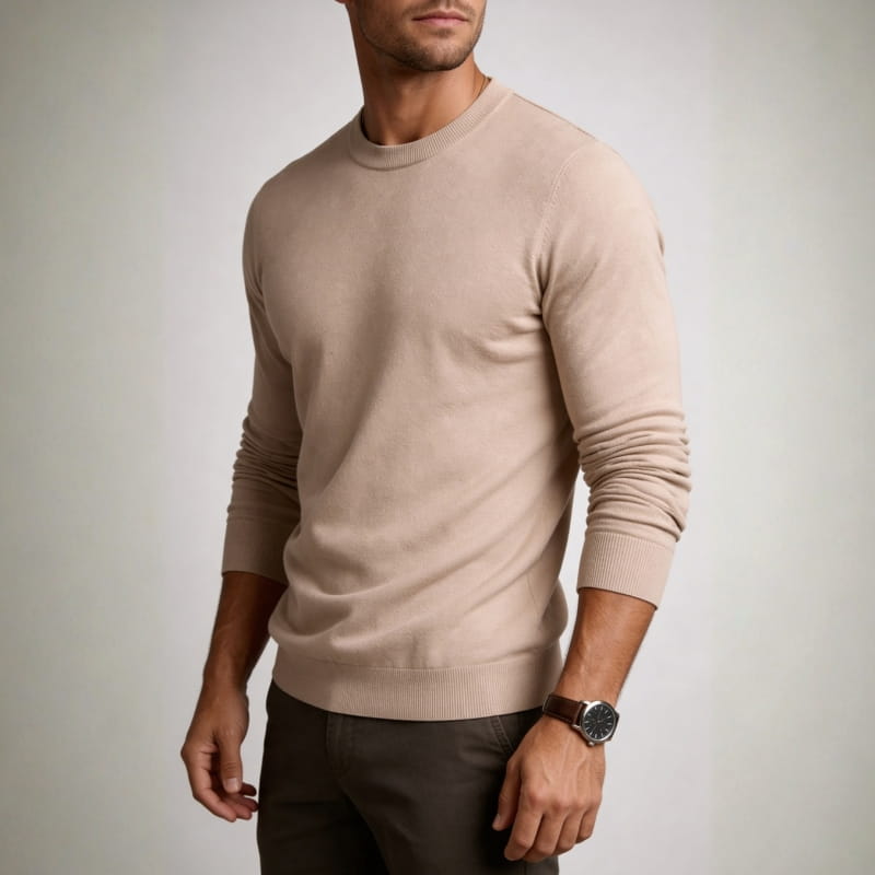Montero Luxe Crew Neck Sweater – Premium Soft Knit Comfort Pullover