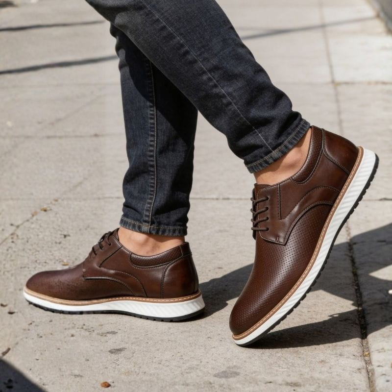 Quentin Genuine Leather Dress Shoes – Refined Formal Lace-Up Design