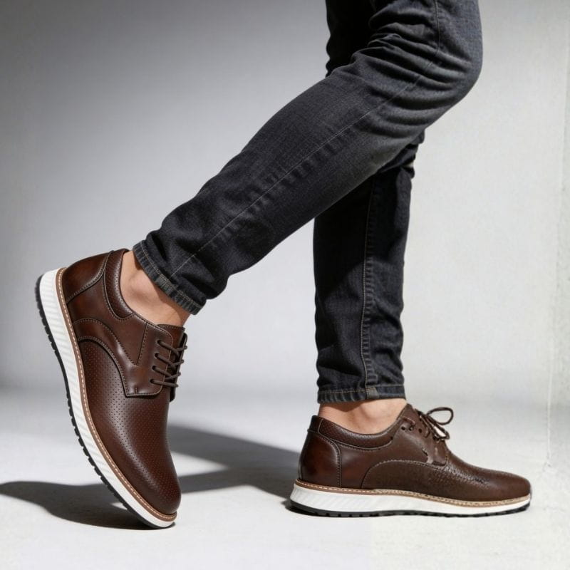 Quentin Genuine Leather Dress Shoes – Refined Formal Lace-Up Design