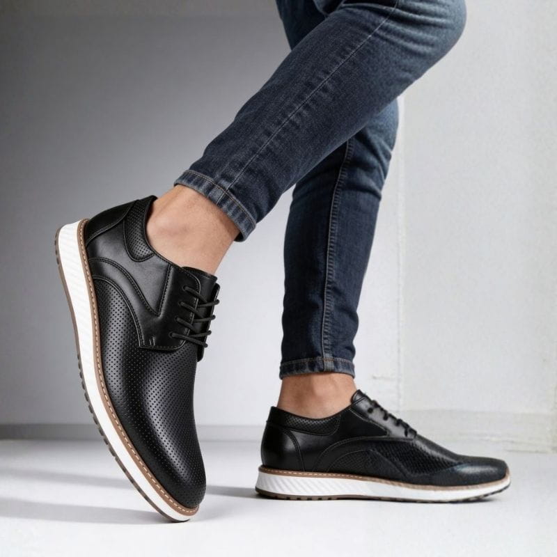 Quentin Genuine Leather Dress Shoes – Refined Formal Lace-Up Design