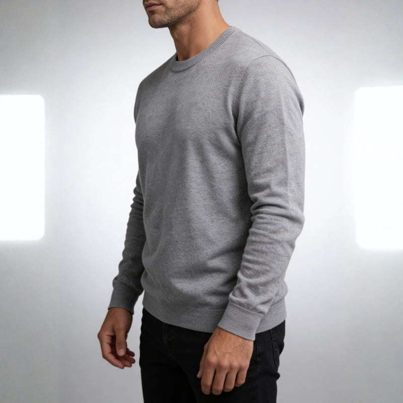 Montero Luxe Crew Neck Sweater – Premium Soft Knit Comfort Pullover