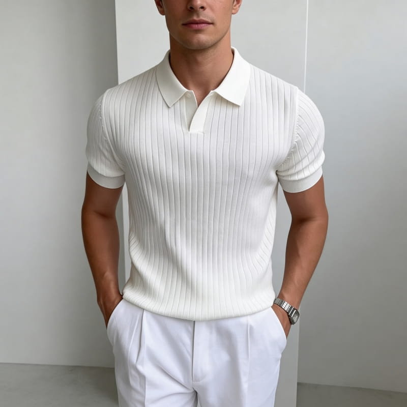 Arlington Lightweight Knit Polo Shirt – Breathable Everyday Comfort Top