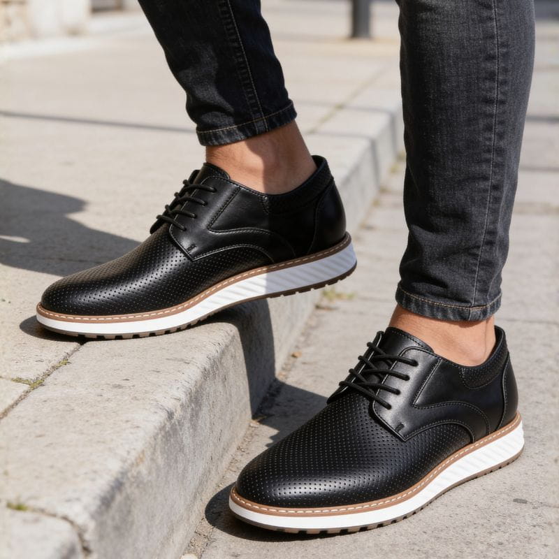 Quentin Genuine Leather Dress Shoes – Refined Formal Lace-Up Design