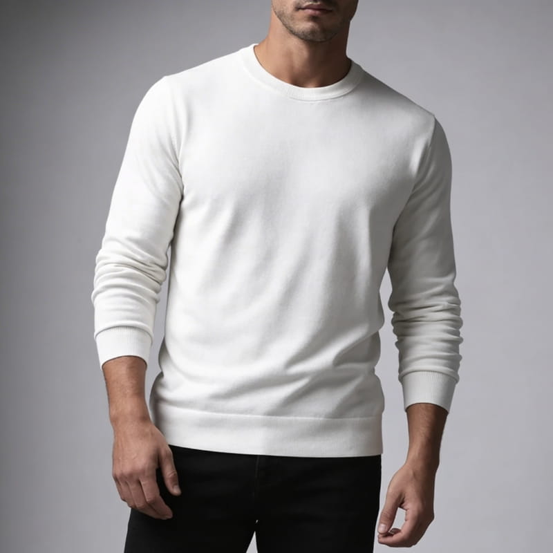 Montero Luxe Crew Neck Sweater – Premium Soft Knit Comfort Pullover
