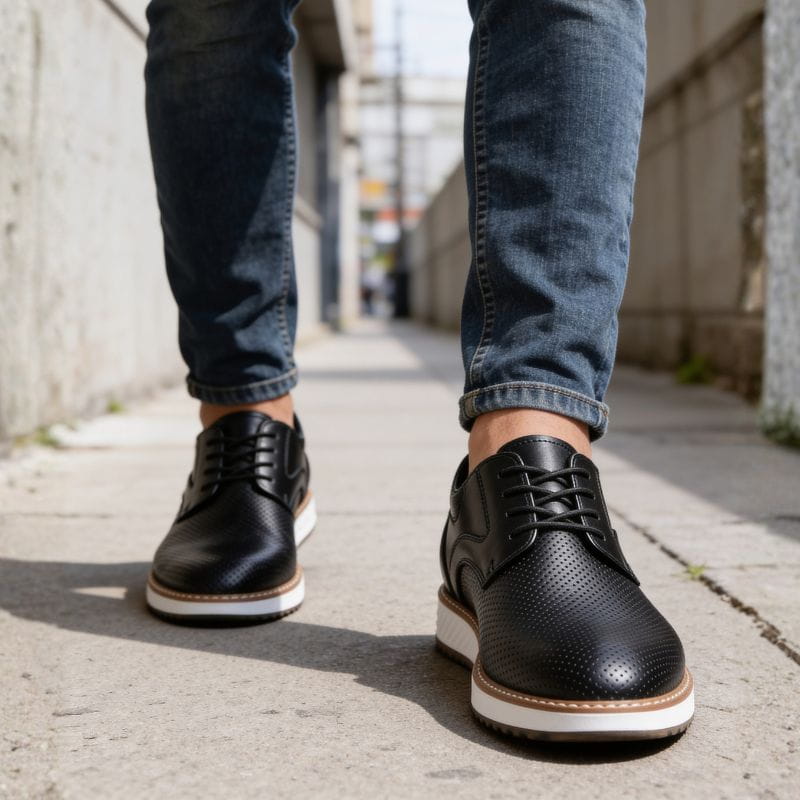 Quentin Genuine Leather Dress Shoes – Refined Formal Lace-Up Design