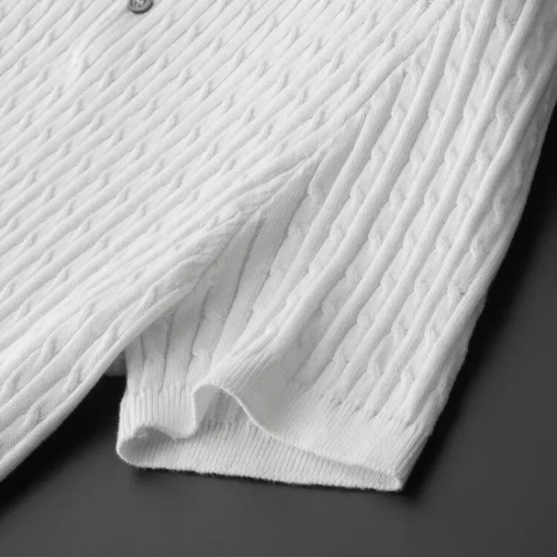 Reymond Soft-Knit Tailored Polo – Breathable Structured Everyday Shirt