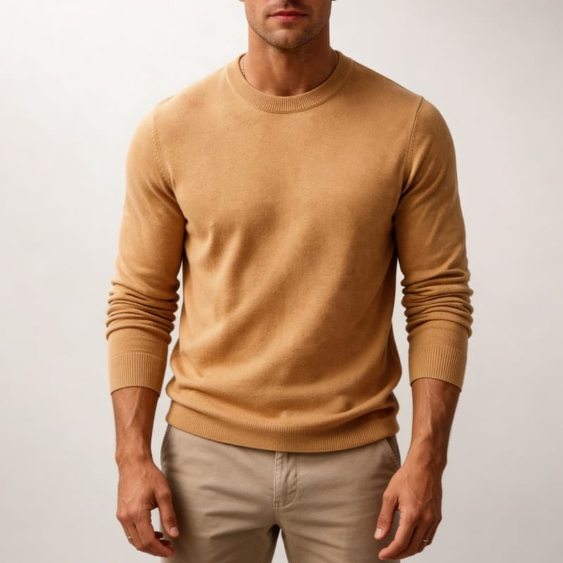 Montero Luxe Crew Neck Sweater – Premium Soft Knit Comfort Pullover