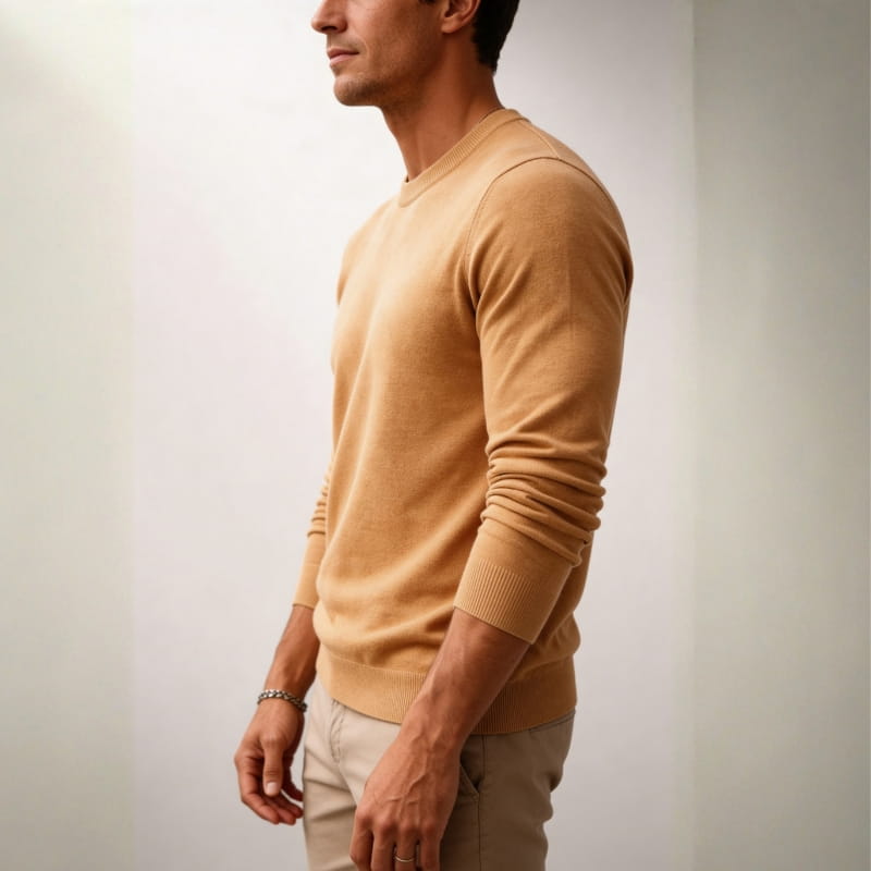 Montero Luxe Crew Neck Sweater – Premium Soft Knit Comfort Pullover