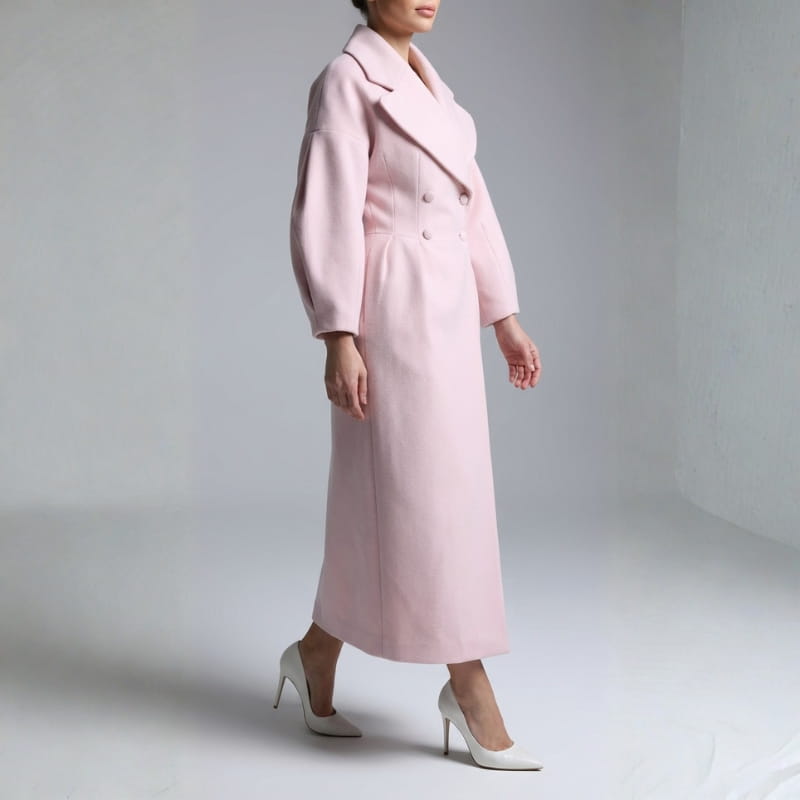 Victoria Wool Wrap Coat