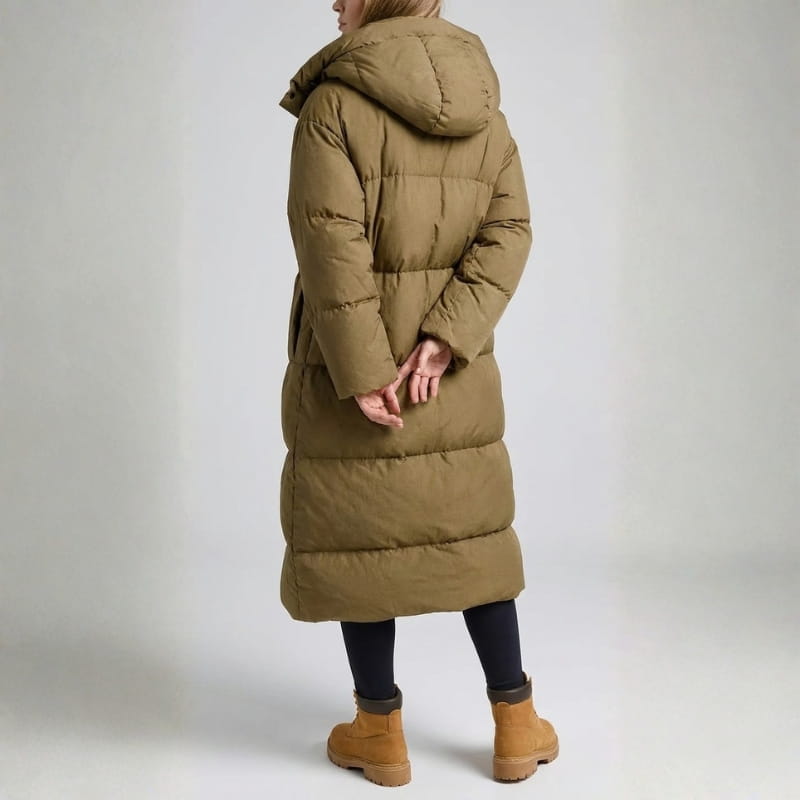 Aurora Long Puffer Coat – Women’s Insulated Winter Jacket