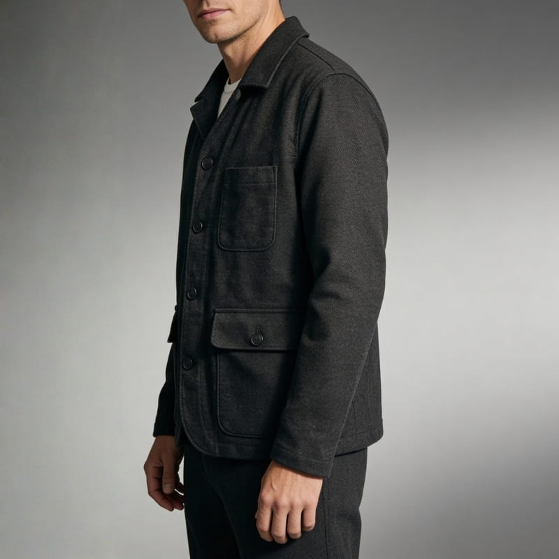 Mikael Cotton Utility Jacket – Lightweight Durable Casual Outerwear