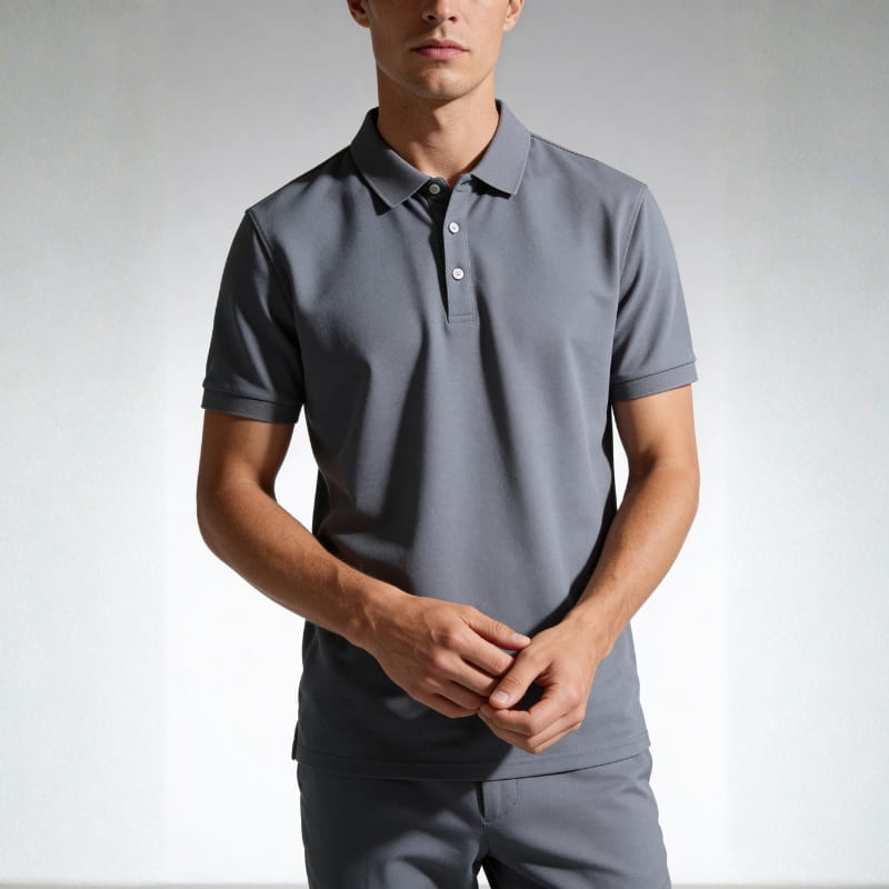 Daxton Performance Polo Shirt – Stretch Athletic Smart-Casual Top