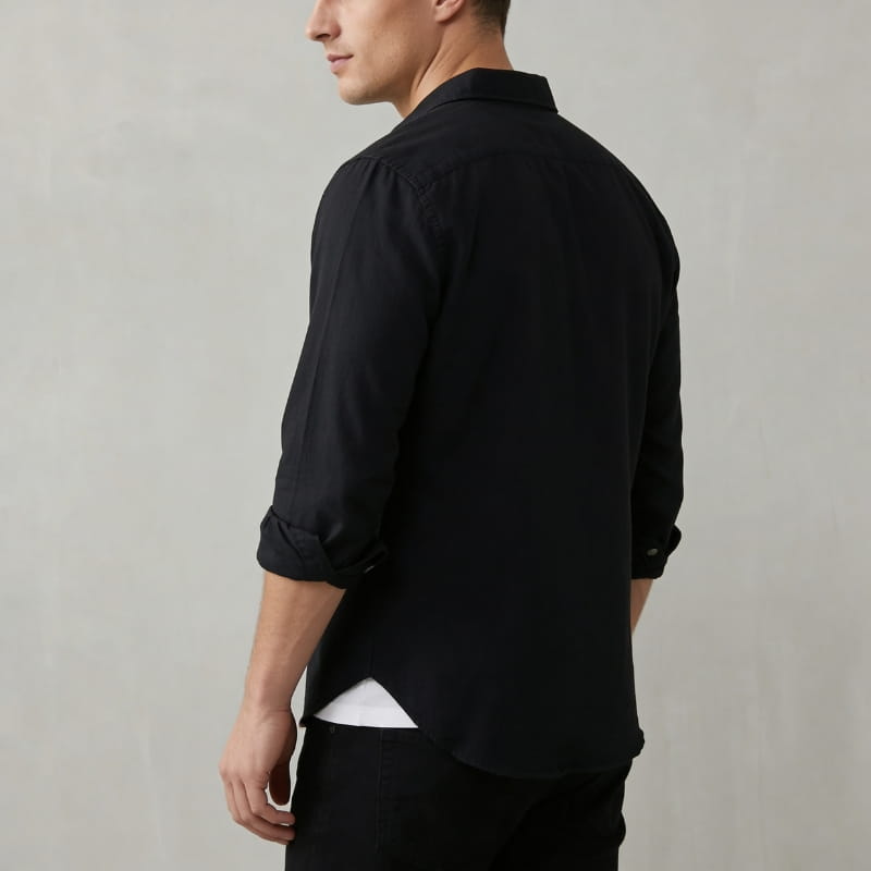 Landon Cotton Relaxed Button-Down Shirt – Lightweight Casual Essential