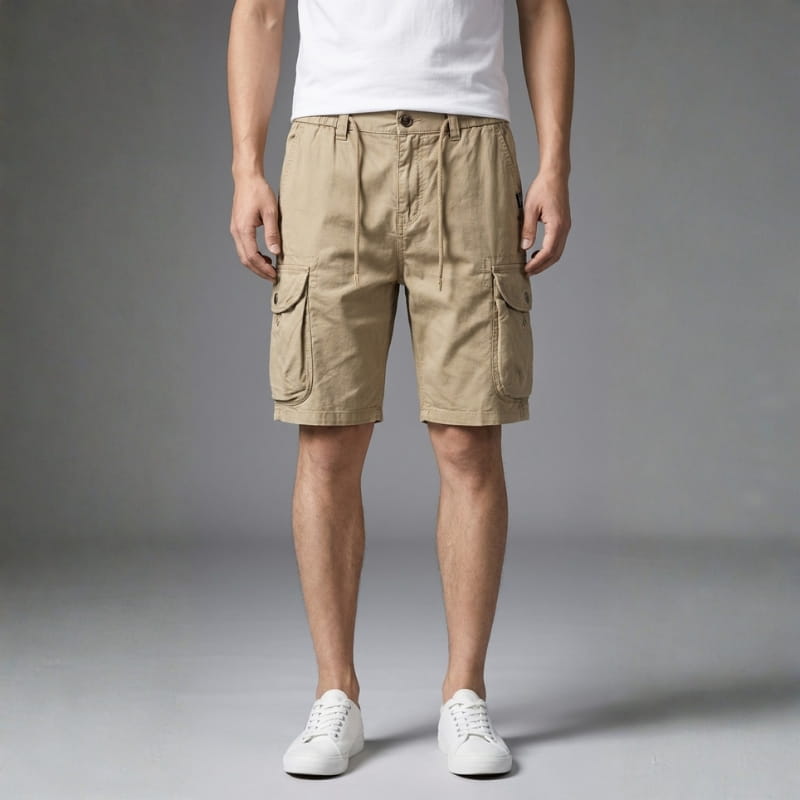 Mateo Classic Cotton Cargo Shorts – Durable Everyday Utility Shorts