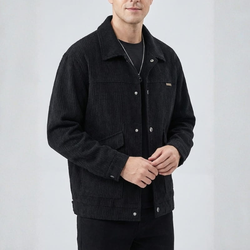 Francisco Corduroy Jacket – Structured Casual Outerwear