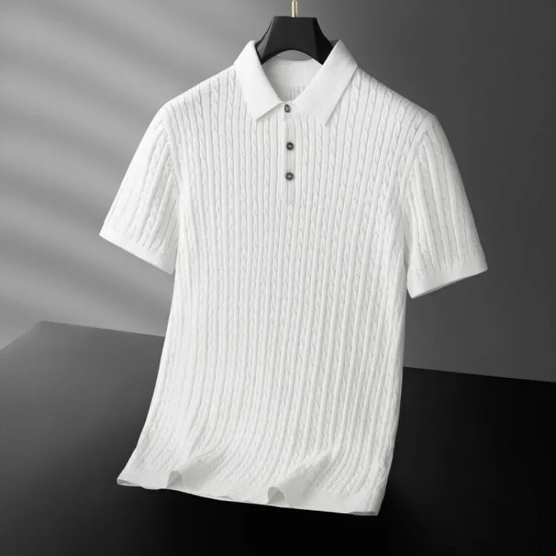 Reymond Soft-Knit Tailored Polo – Breathable Structured Everyday Shirt