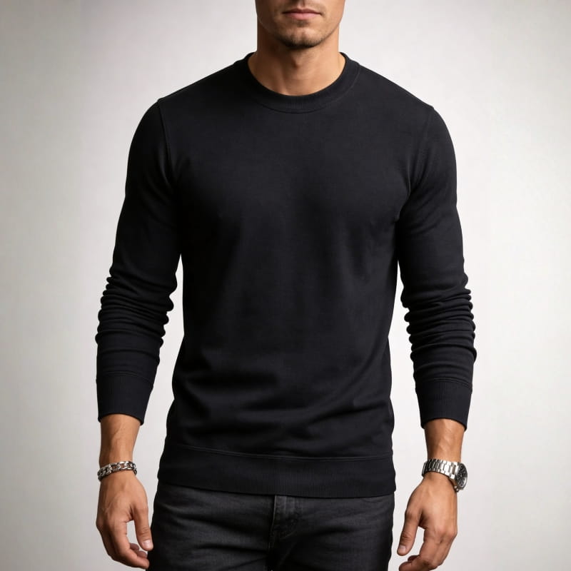 Montero Luxe Crew Neck Sweater – Premium Soft Knit Comfort Pullover