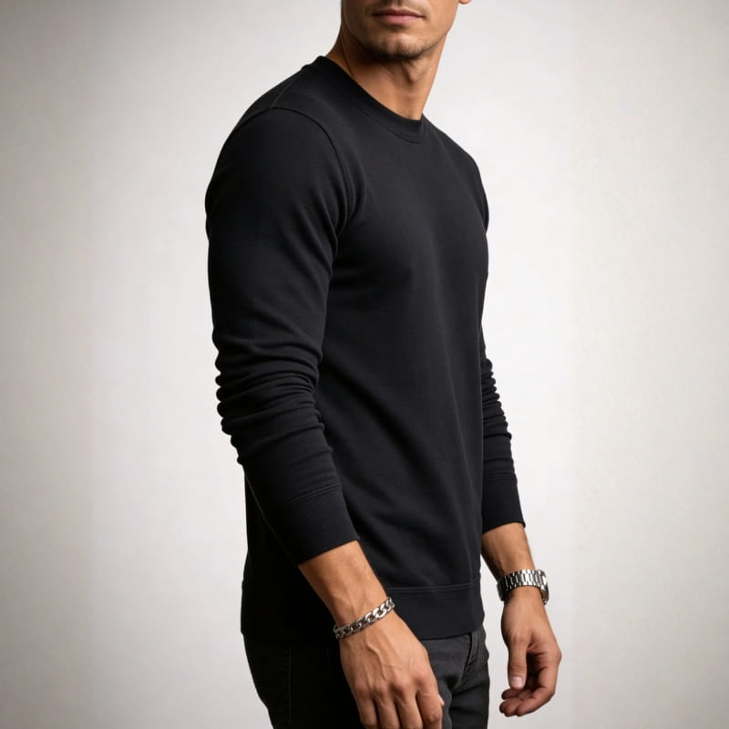 Montero Luxe Crew Neck Sweater – Premium Soft Knit Comfort Pullover