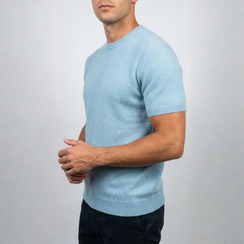 Carson Cashmere Luxe Tee – Lightweight Everyday Knitwear