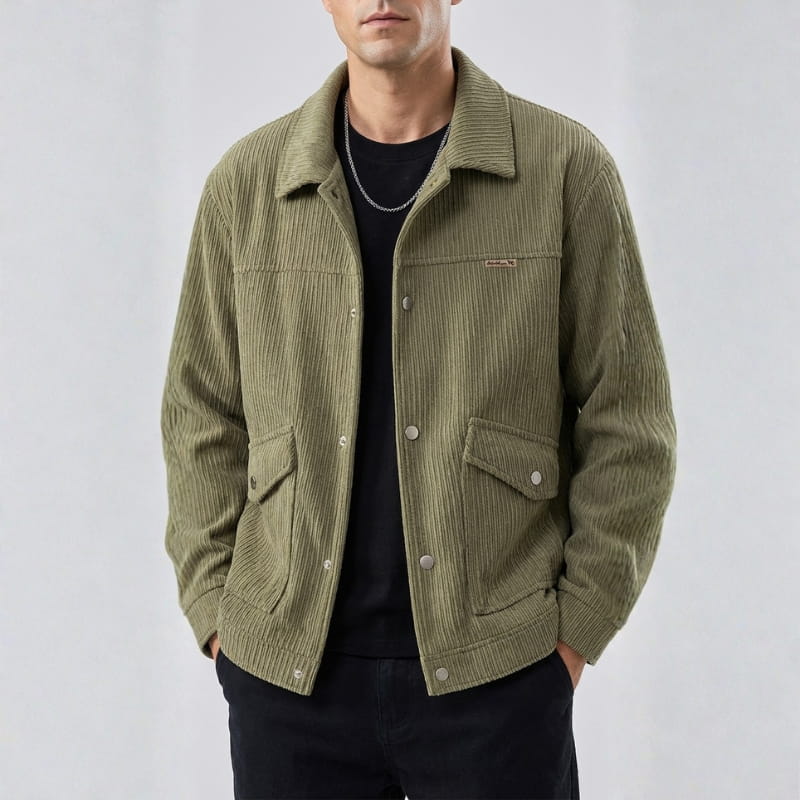 Francisco Corduroy Jacket – Structured Casual Outerwear