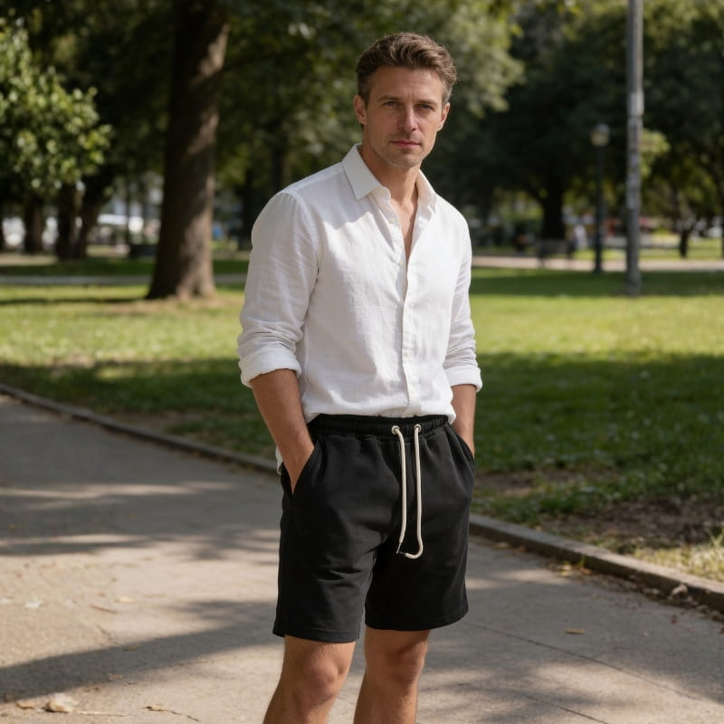 Spencer Cotton Shorts – Lightweight Comfortable Casual Summer Shorts
