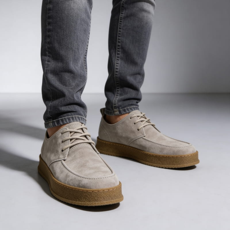 Lucento Italian Suede Shoes – Premium Comfort Casual Leather Shoes