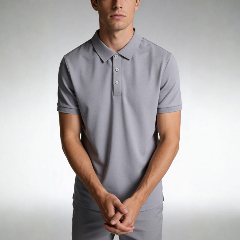 Daxton Performance Polo Shirt – Stretch Athletic Smart-Casual Top