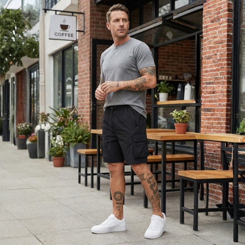 Maximo Technical Cargo Shorts – Lightweight Stretch Performance Utility Shorts