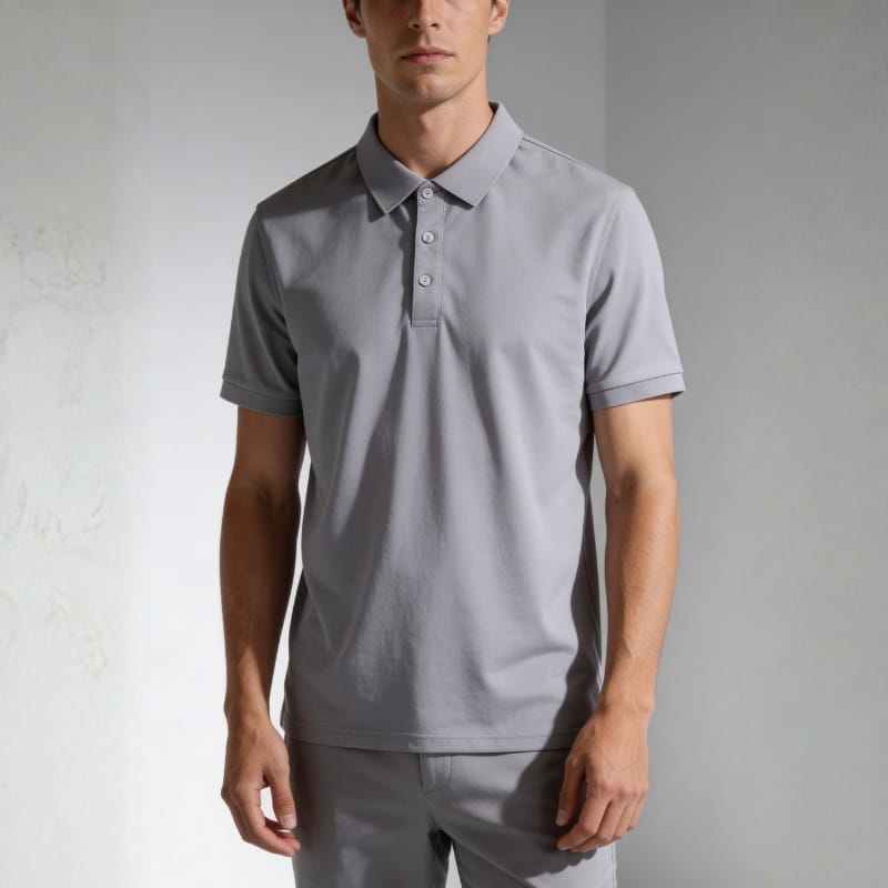 Daxton Performance Polo Shirt – Stretch Athletic Smart-Casual Top