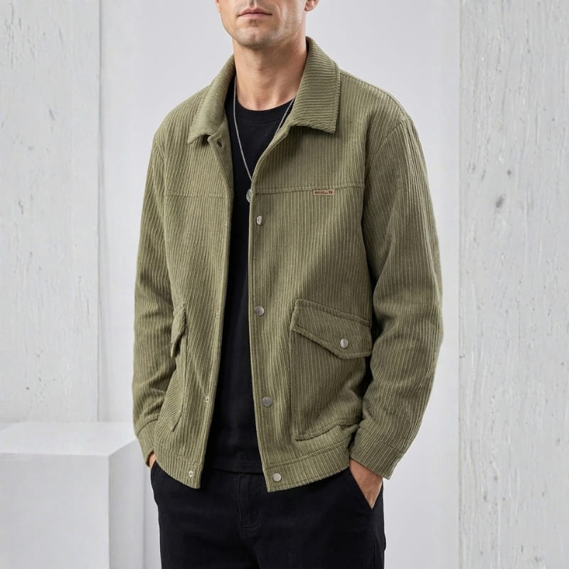 Francisco Corduroy Jacket – Structured Casual Outerwear