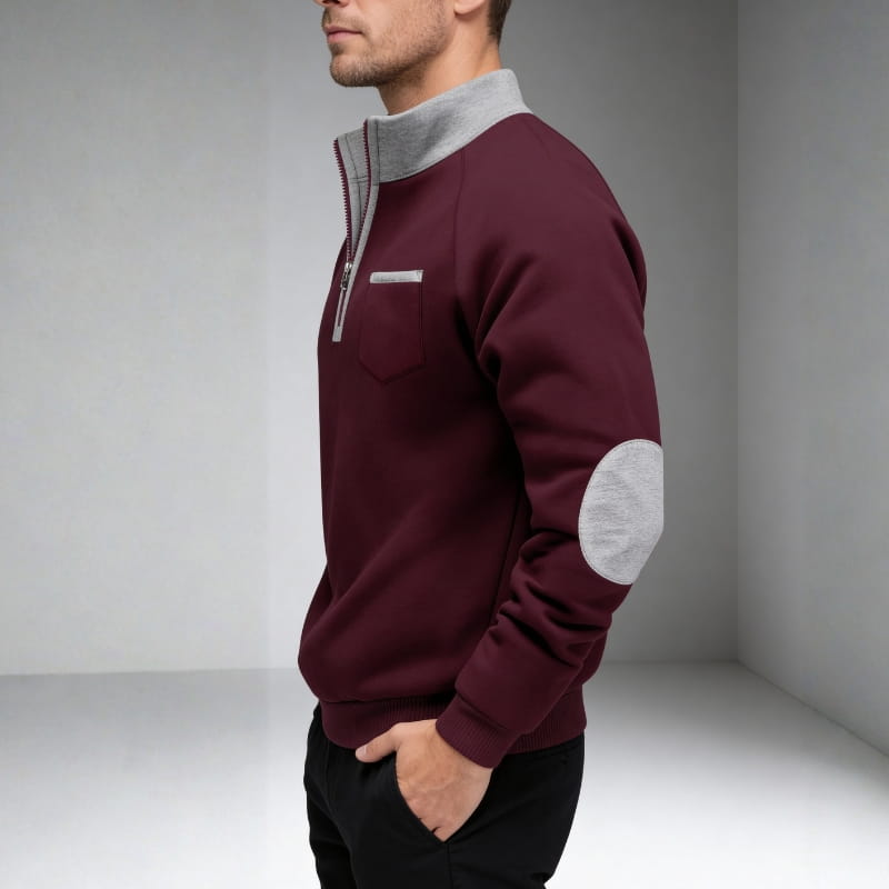 Giovani Fleece Quarter-Zip Sweatshirt – Soft Warm Everyday Pullover